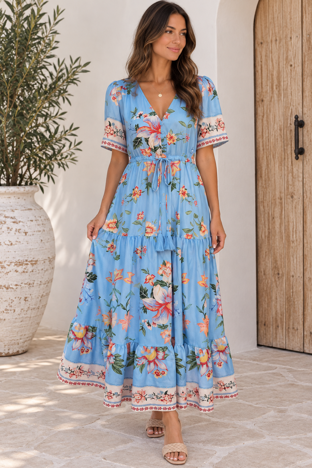 Cascade Dress