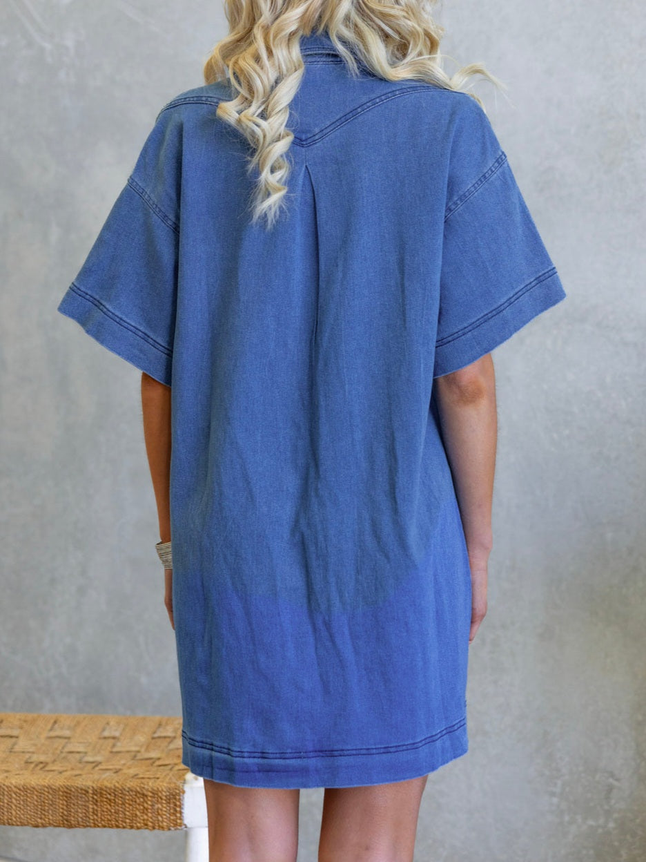 Gypsy Denim Dress