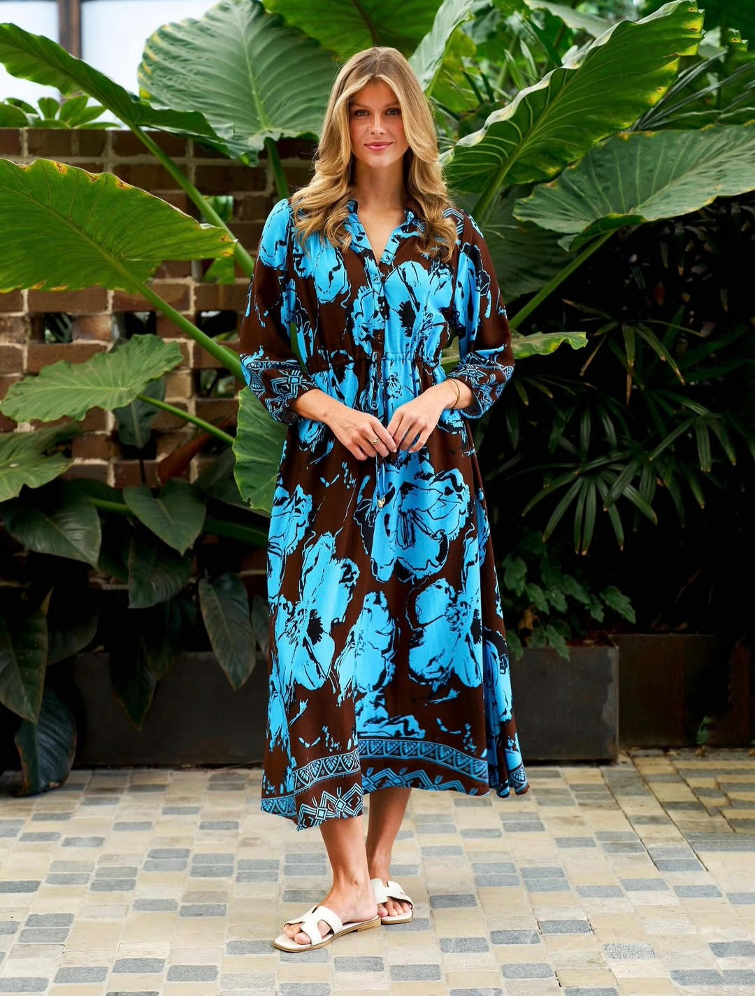 Kaitlyn Dress Cobalt