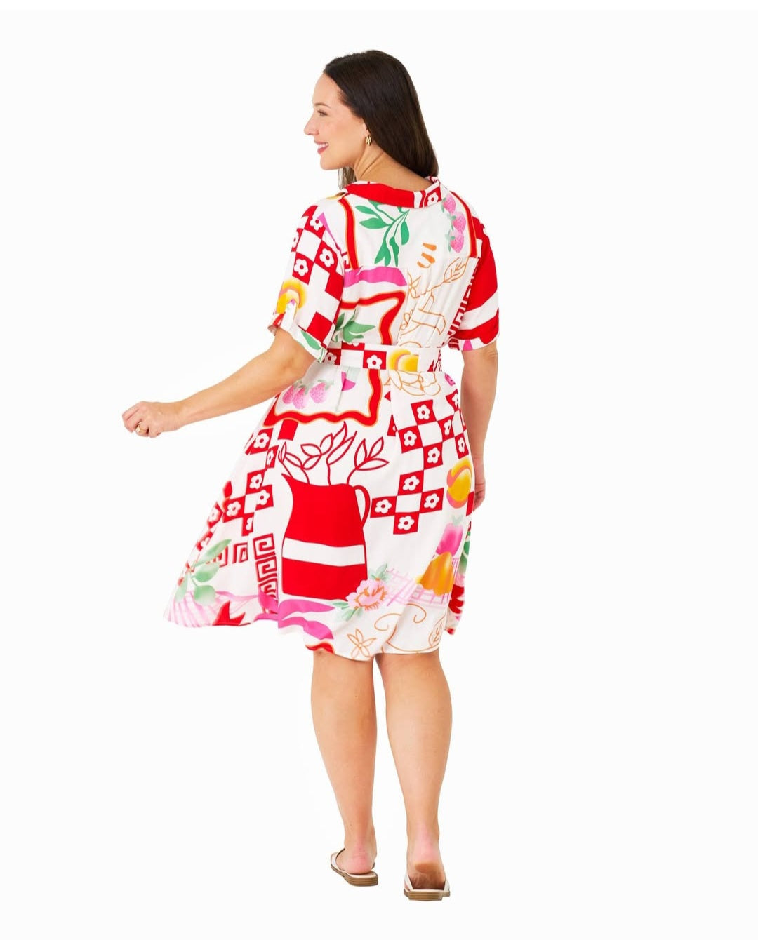 Cherie Dress White