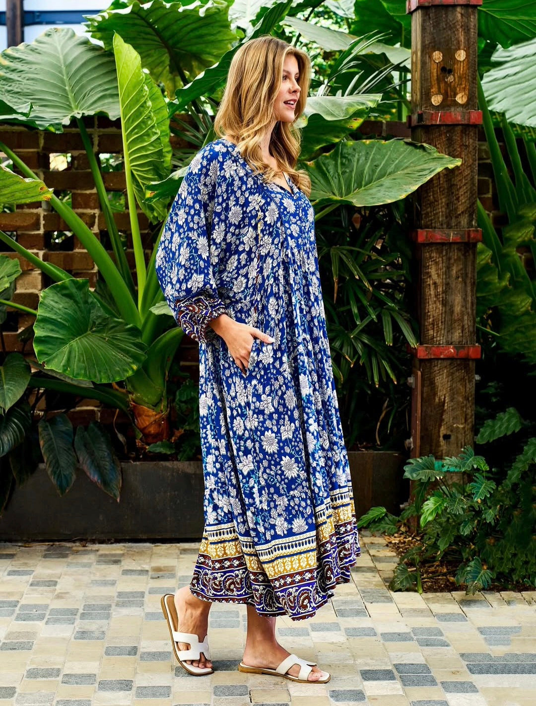 Eliana Dress Royal Blue