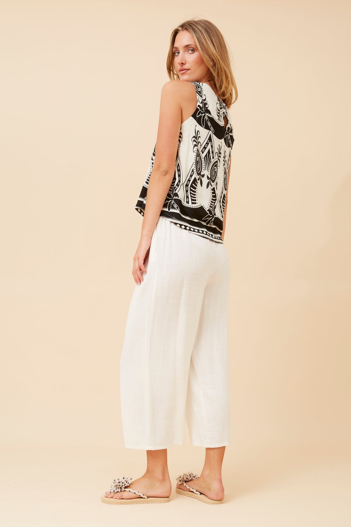 Nadine Top Cream