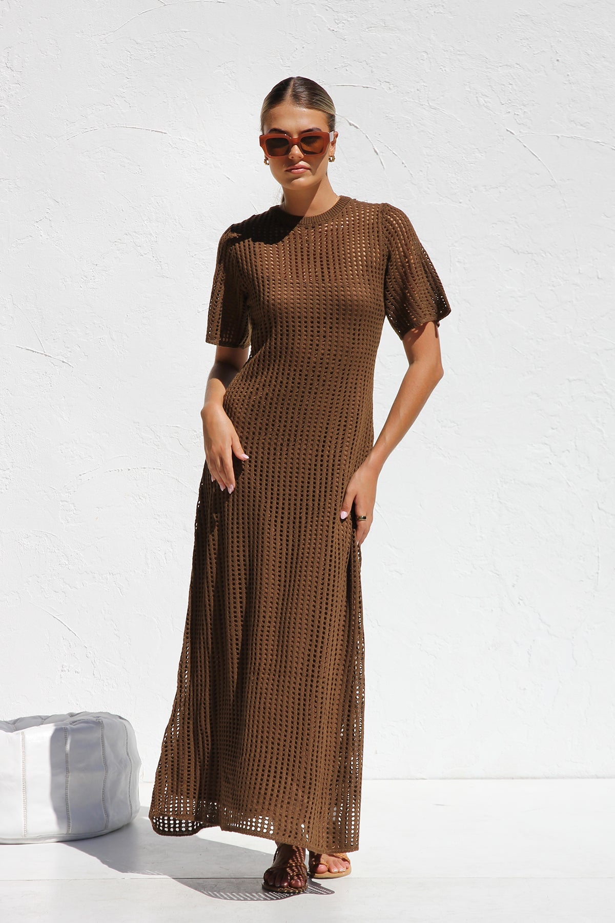Kali Dress Brown