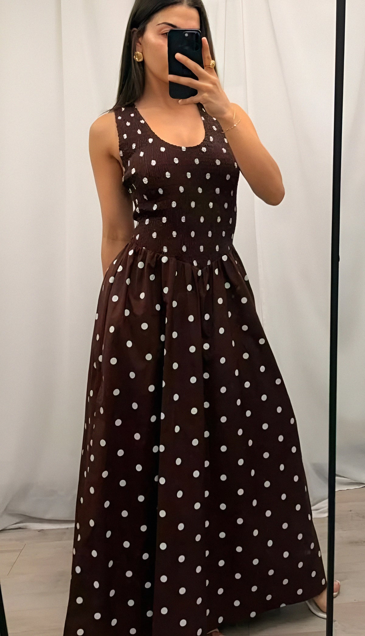 Marron Spot Dress