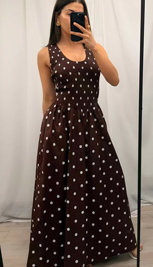Marron Spot Dress