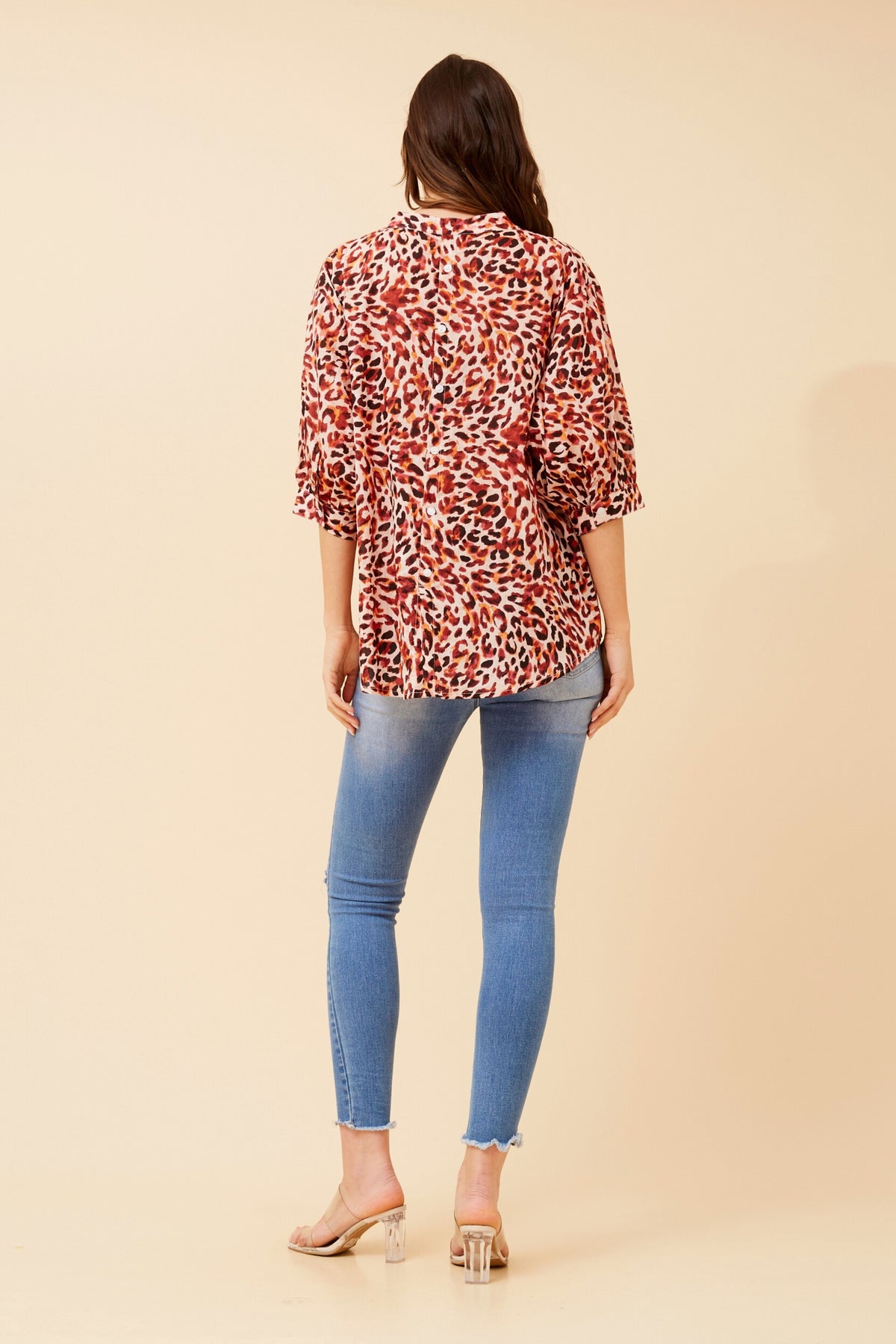 Kimberley Blouse Leopard