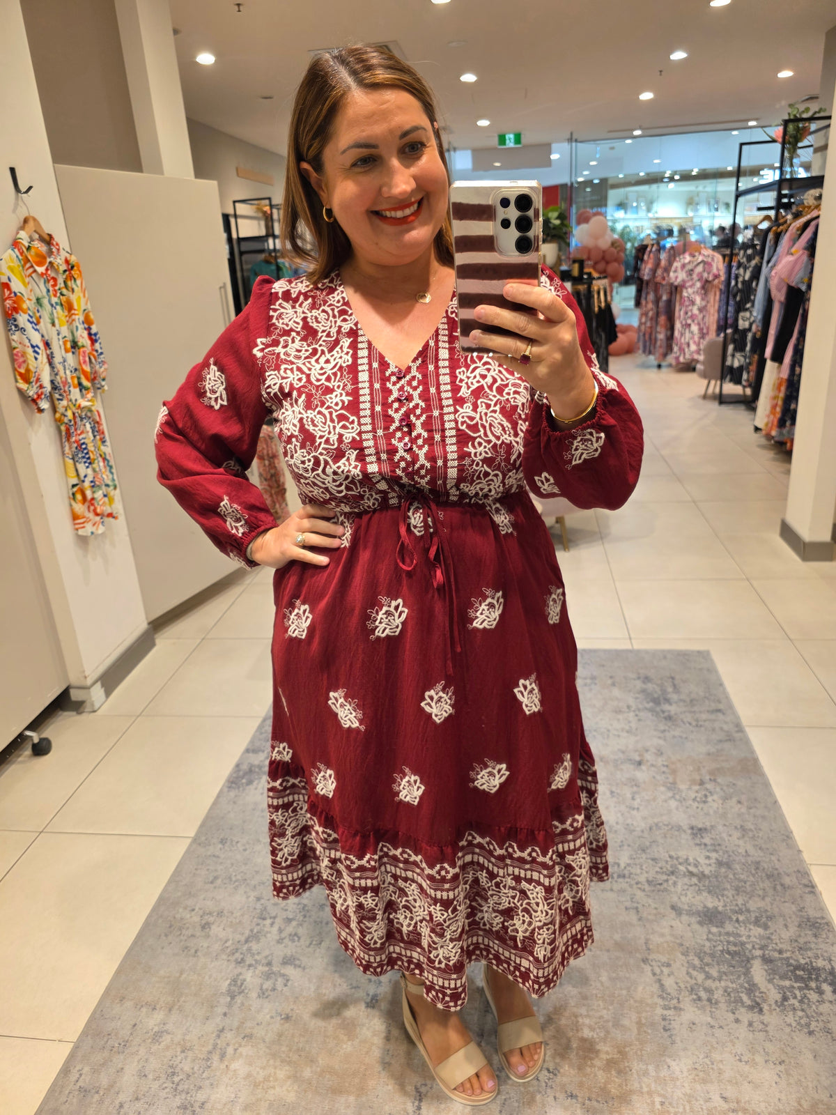 Carmine Dress