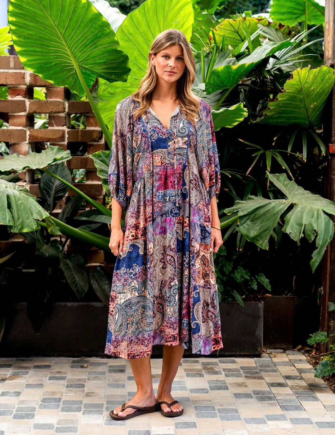 Eliana Dress Paisley