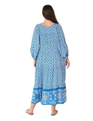 Eliana Dress Persian Blue