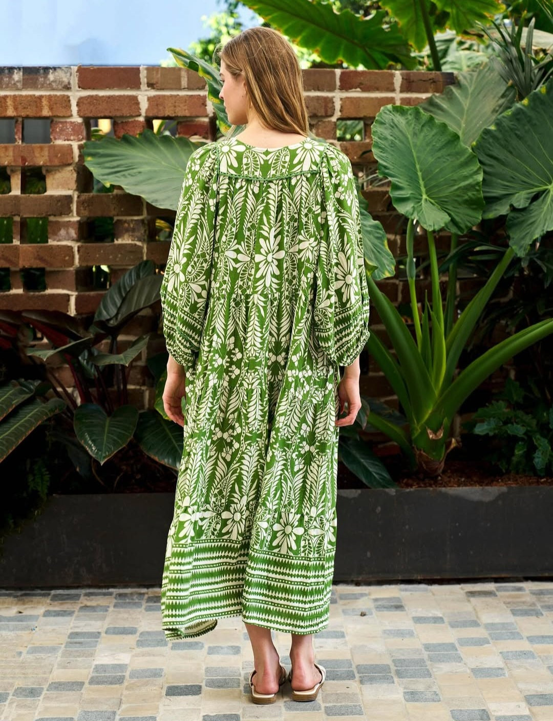 Eliana Dress Lime