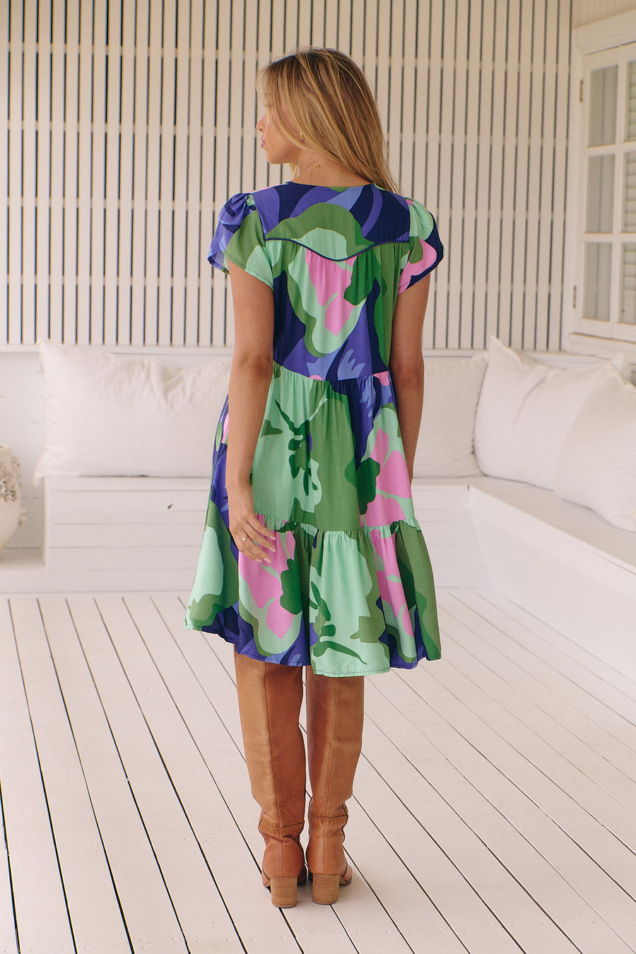 Kalm Print Tracey Dress