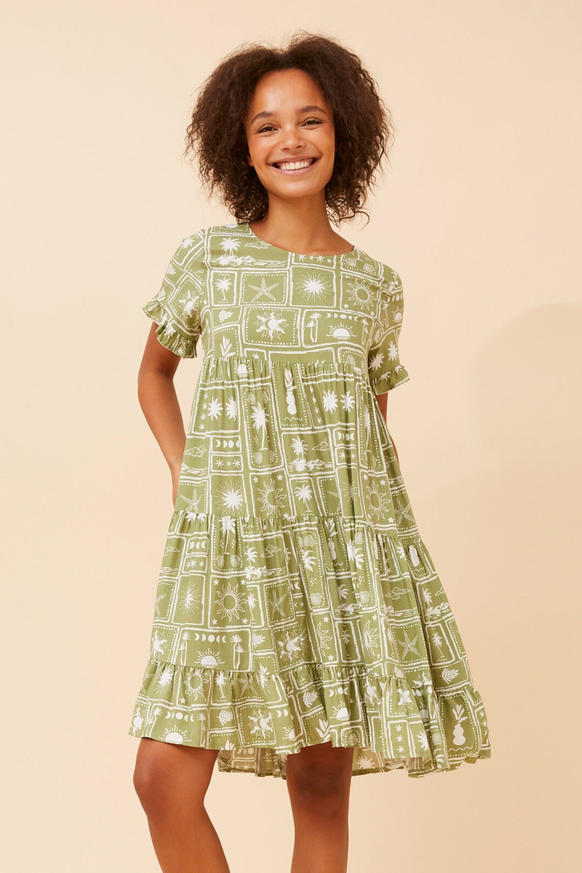 Sienna Dress Sage