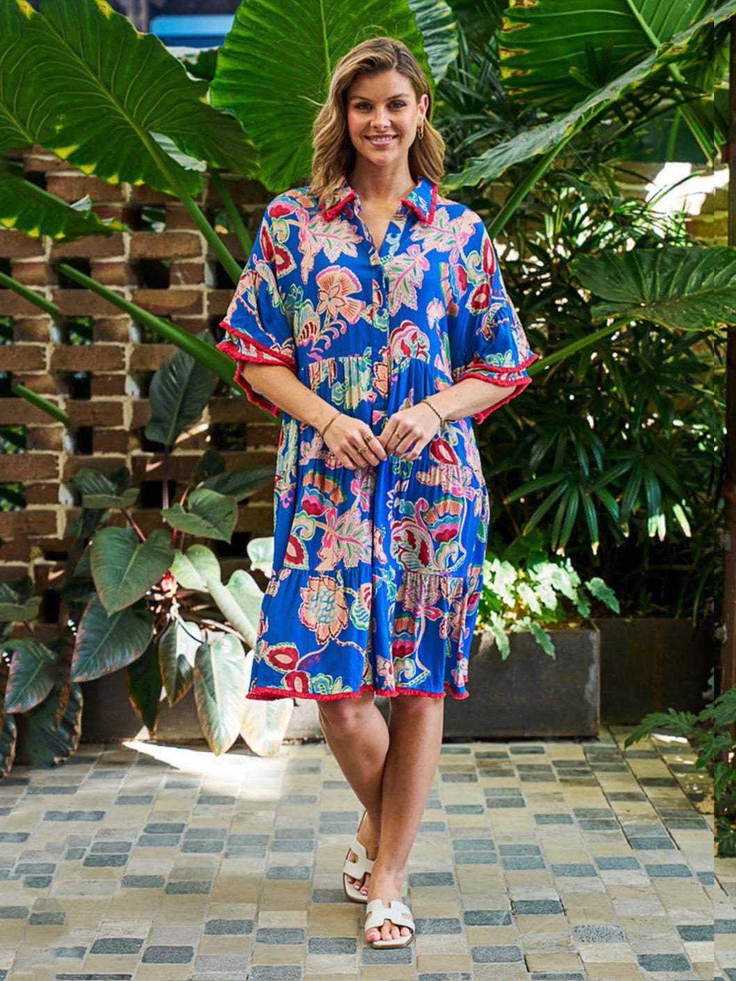 Lainey Dress Blue