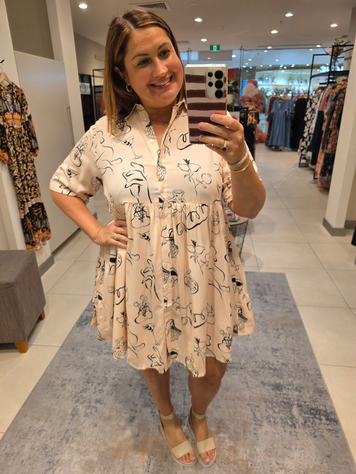 Ameliya Shirt Dress