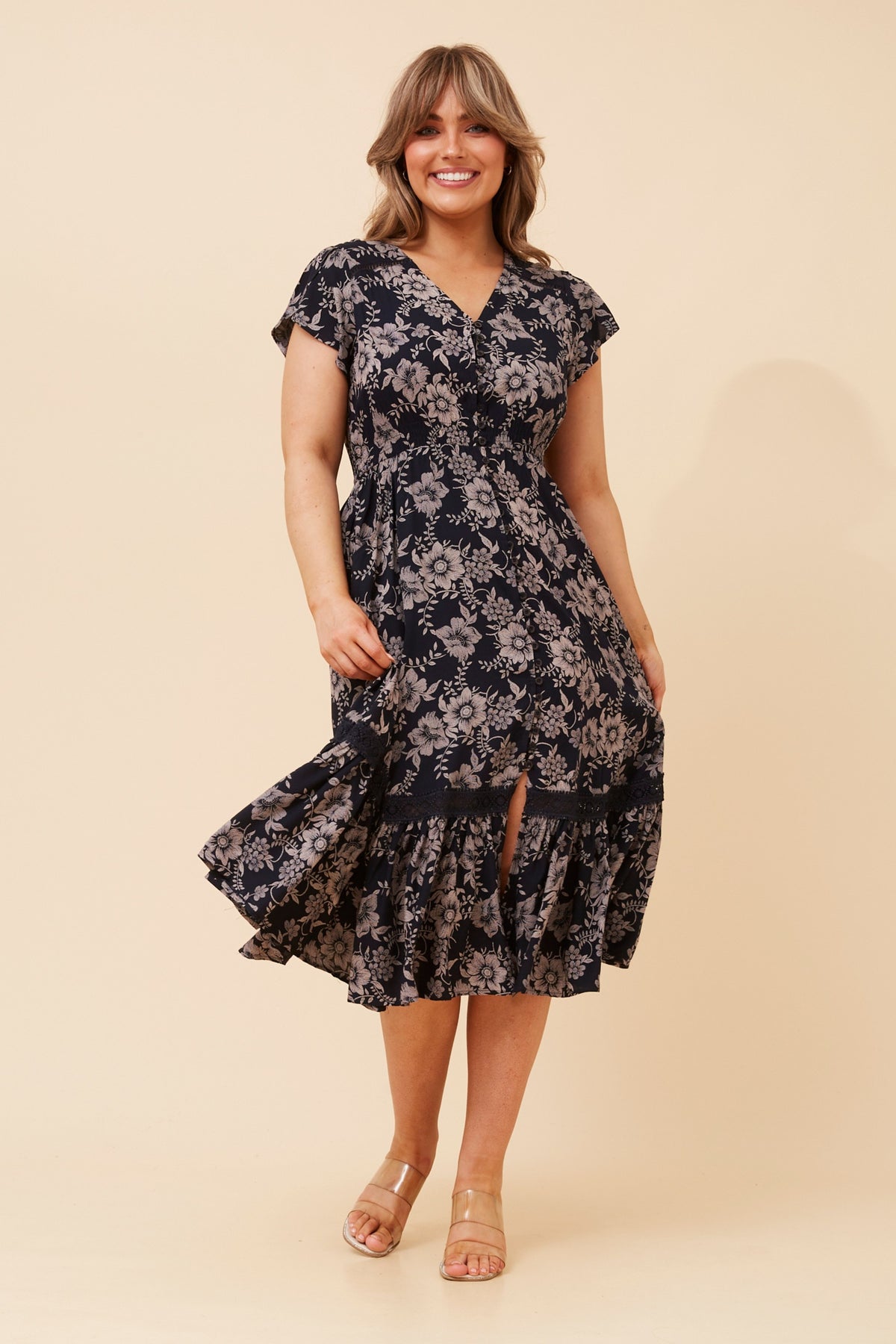 Aggie Dress Navy