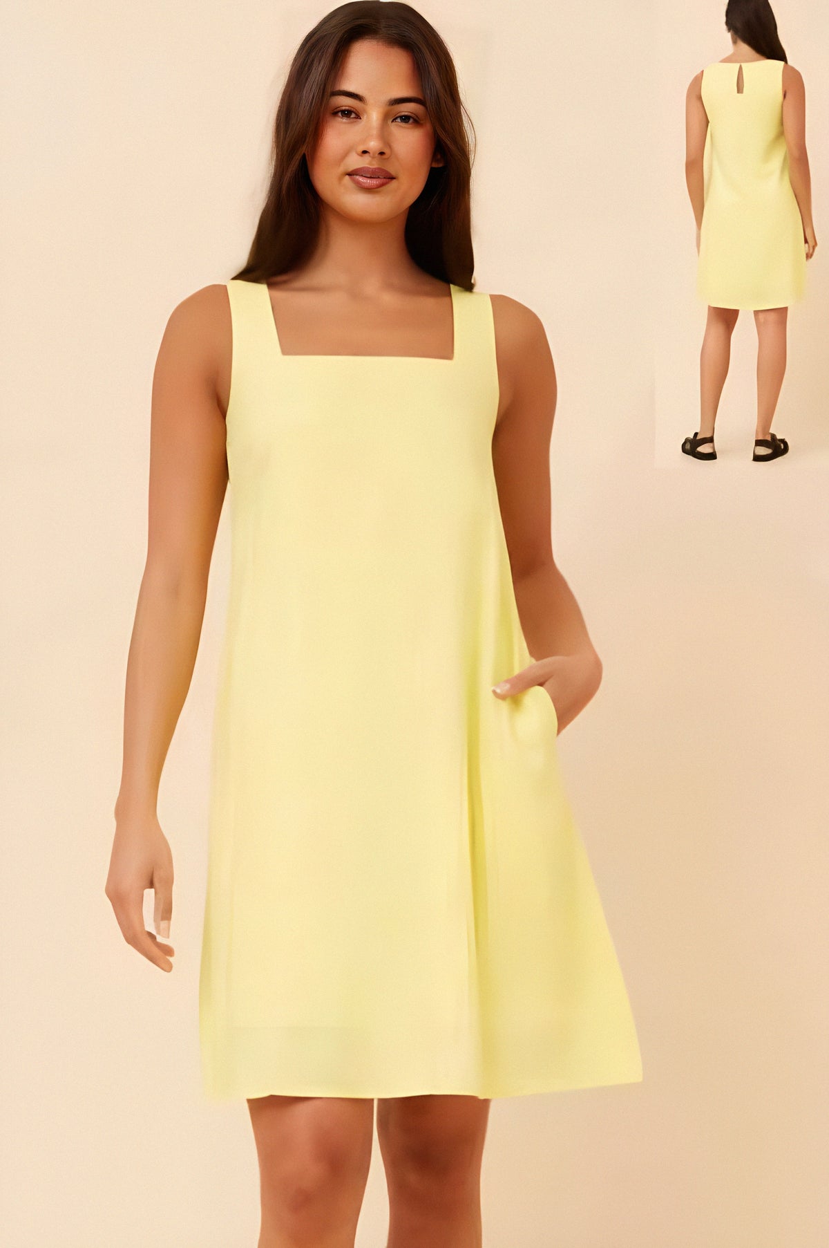 Vida Dress Lemon