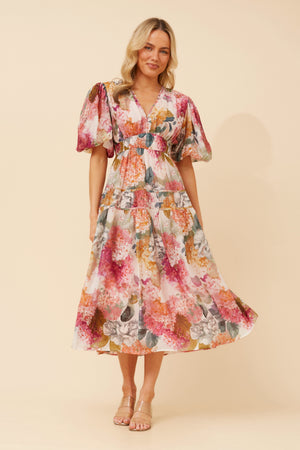 Briana Dress Pink Floral