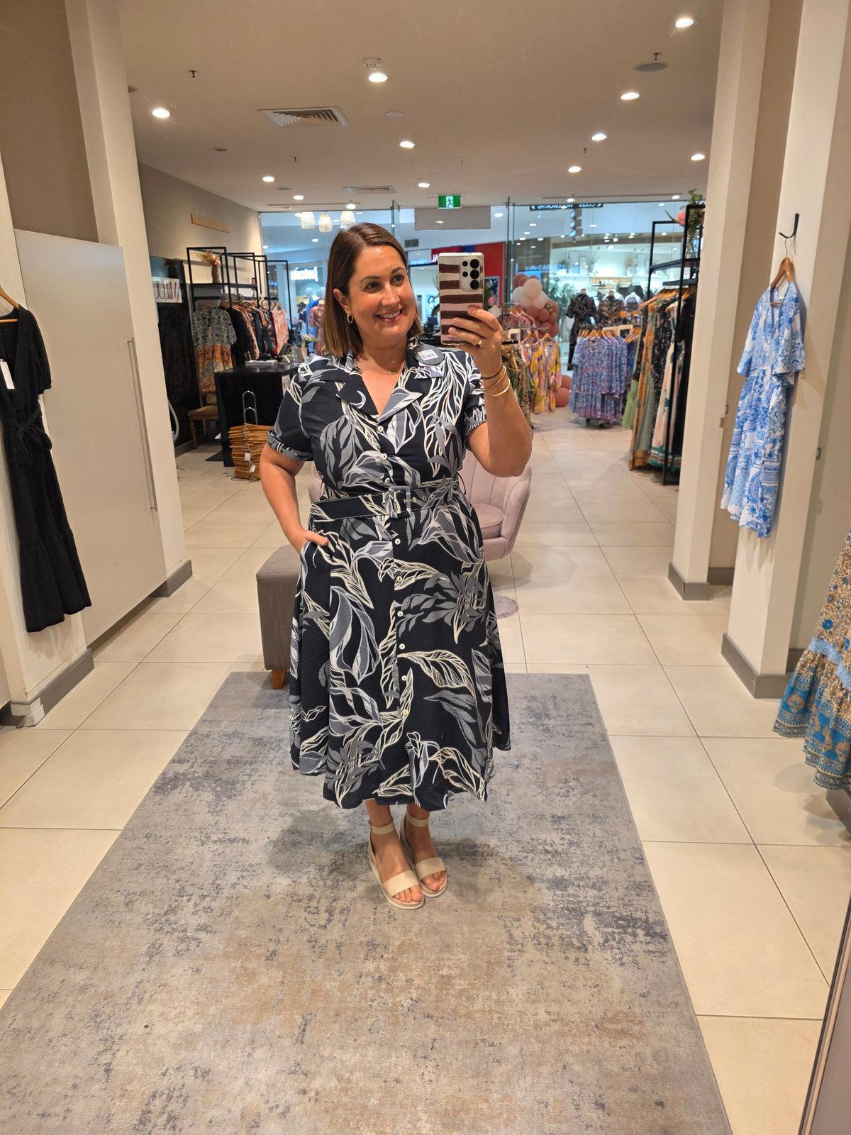 Kyla Dress Navy