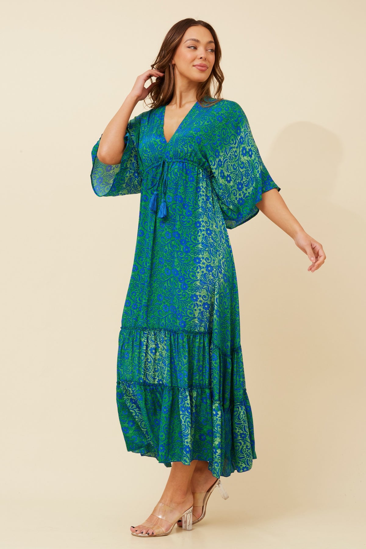 Helene Dress Green