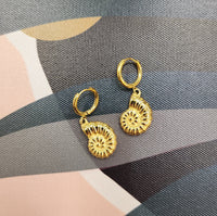 Nautilus Shell Earrings