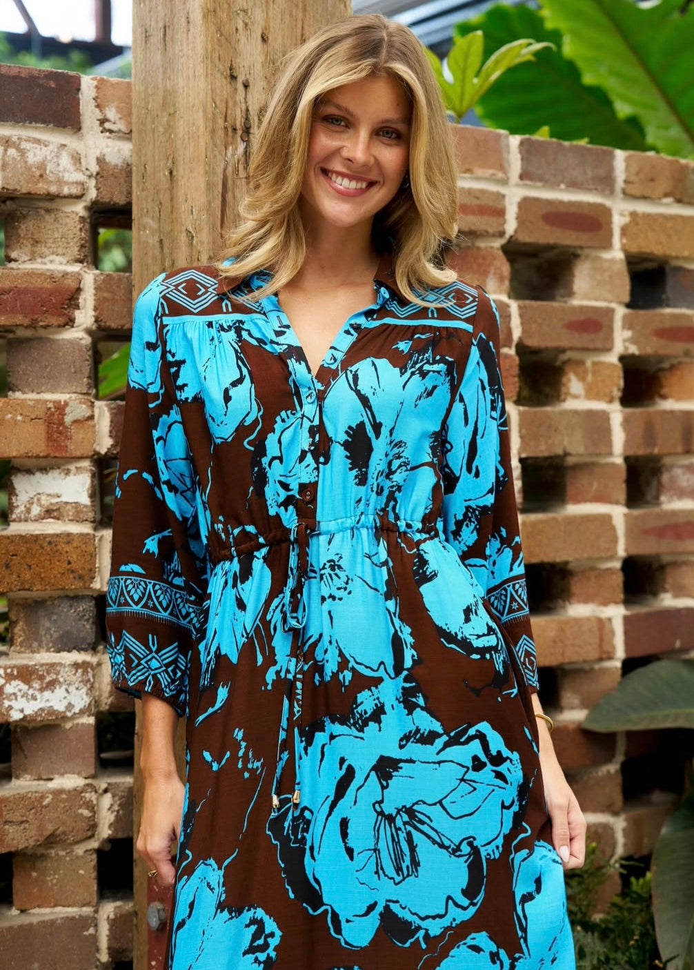 Kaitlyn Dress Cobalt