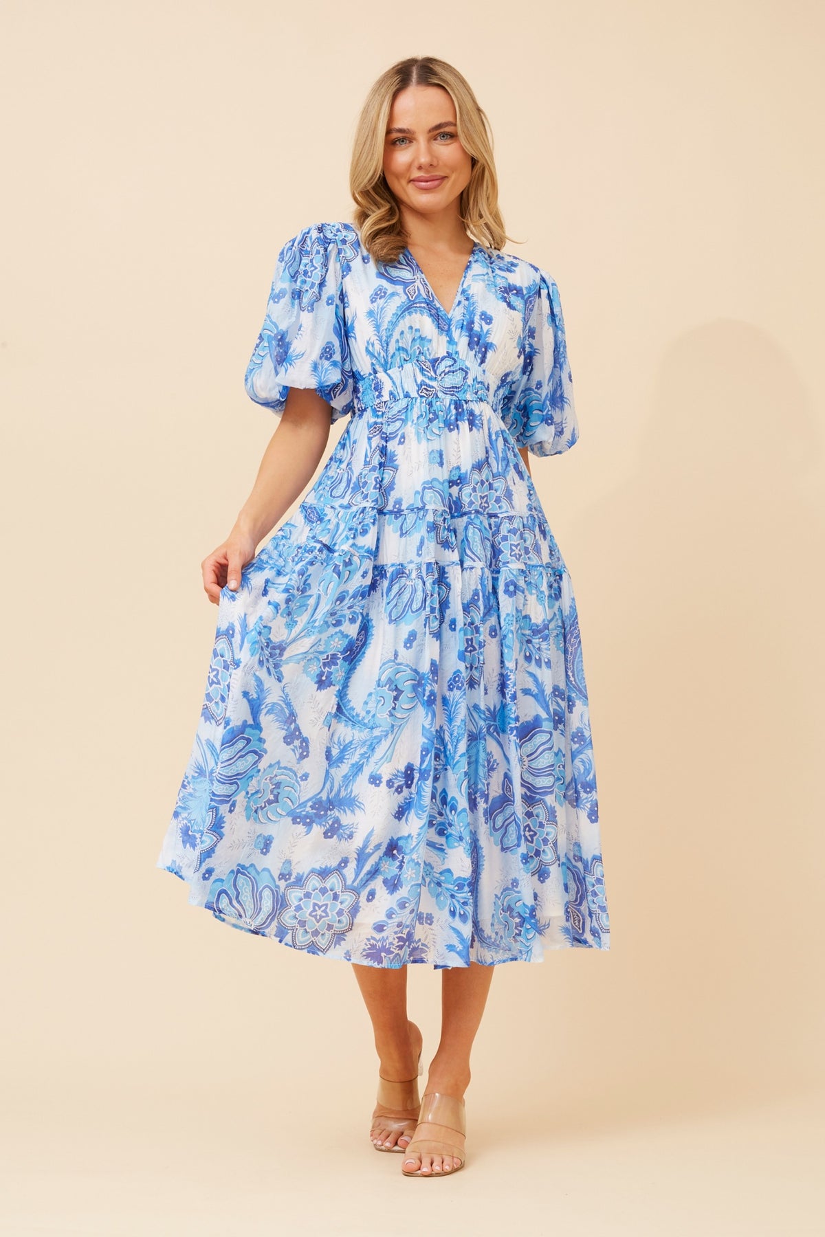 Briana Dress Cobalt