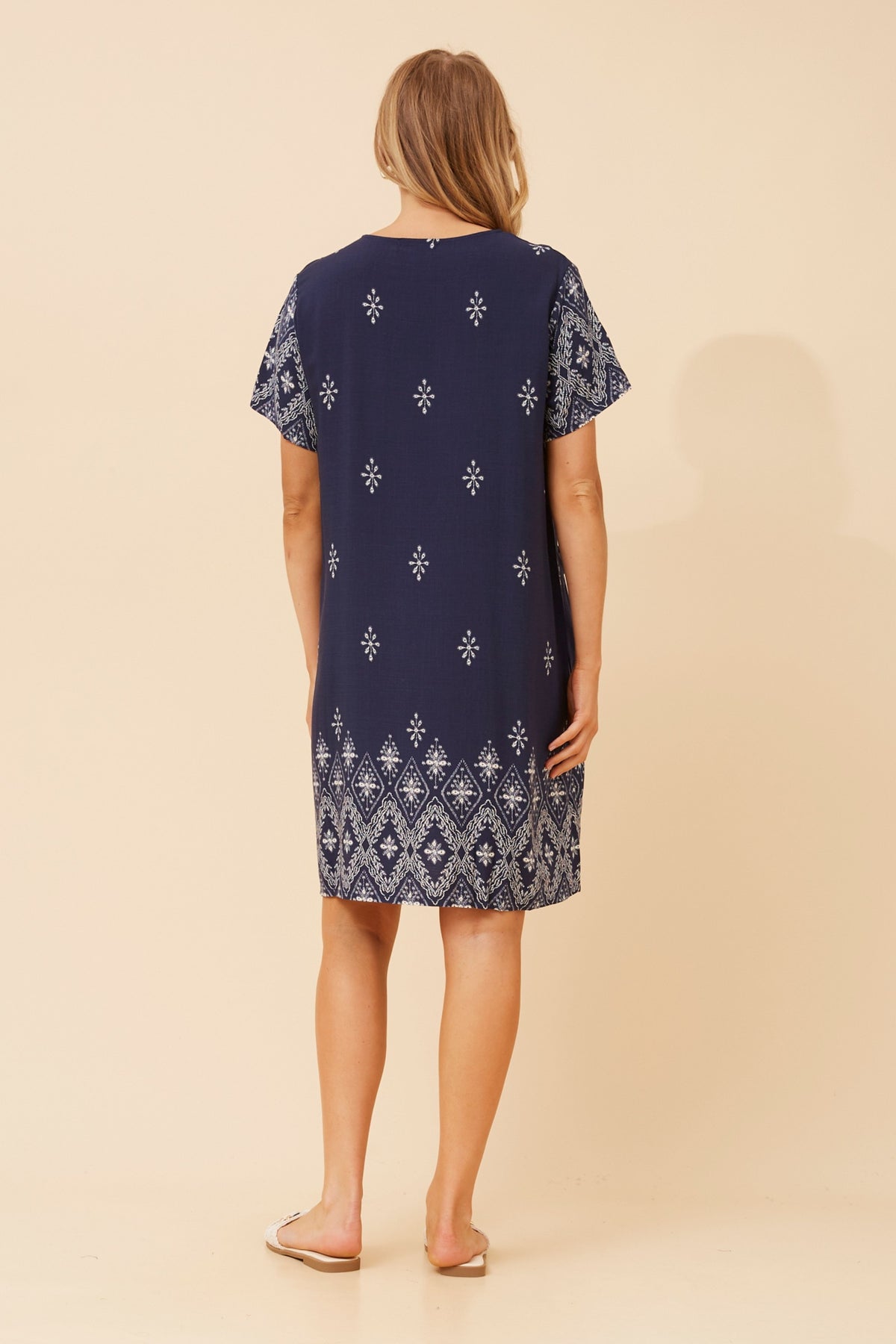 Mara Dress Navy