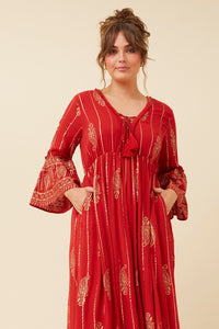 Sheree Dress Red