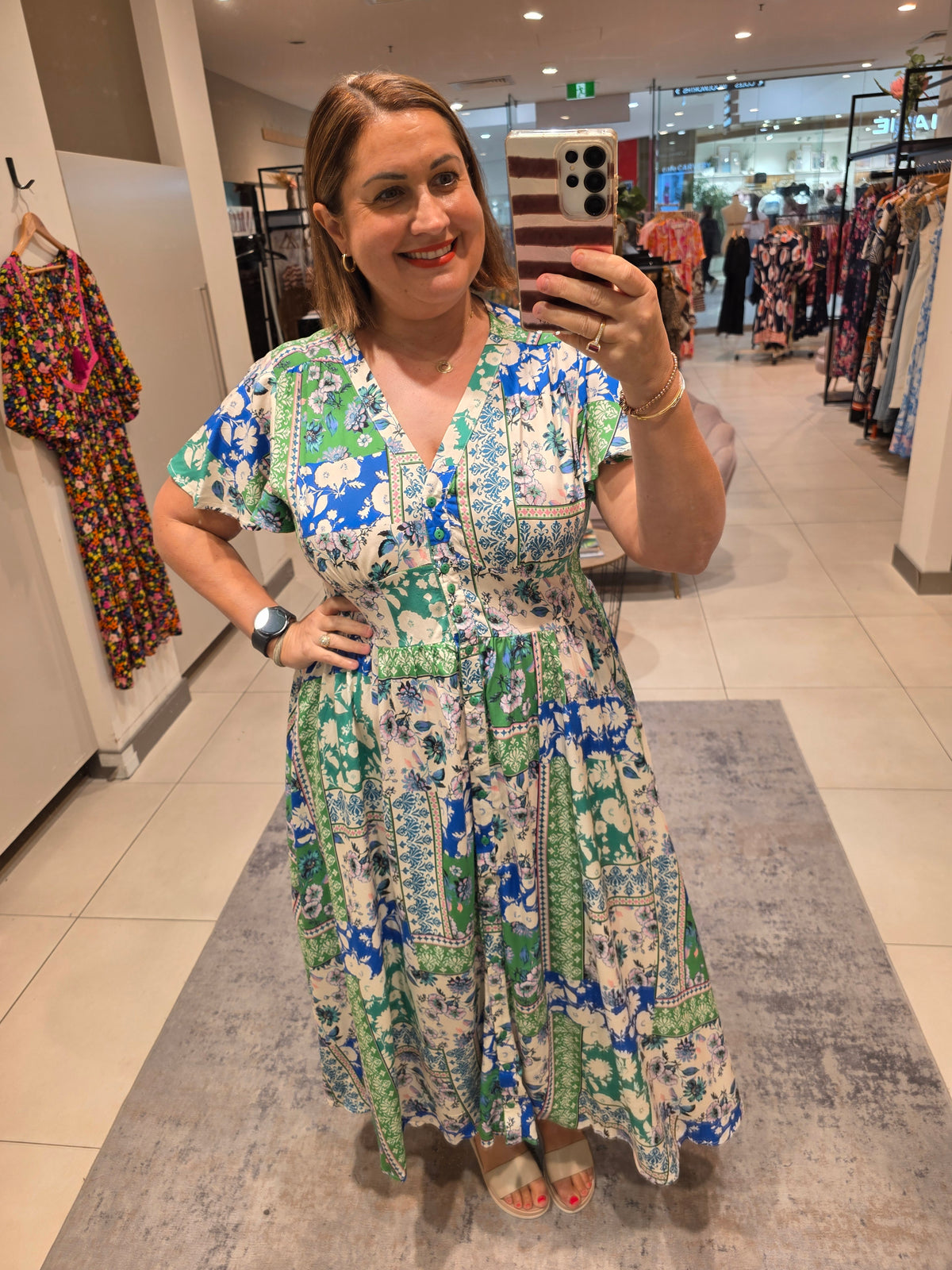 Elma Dress Green