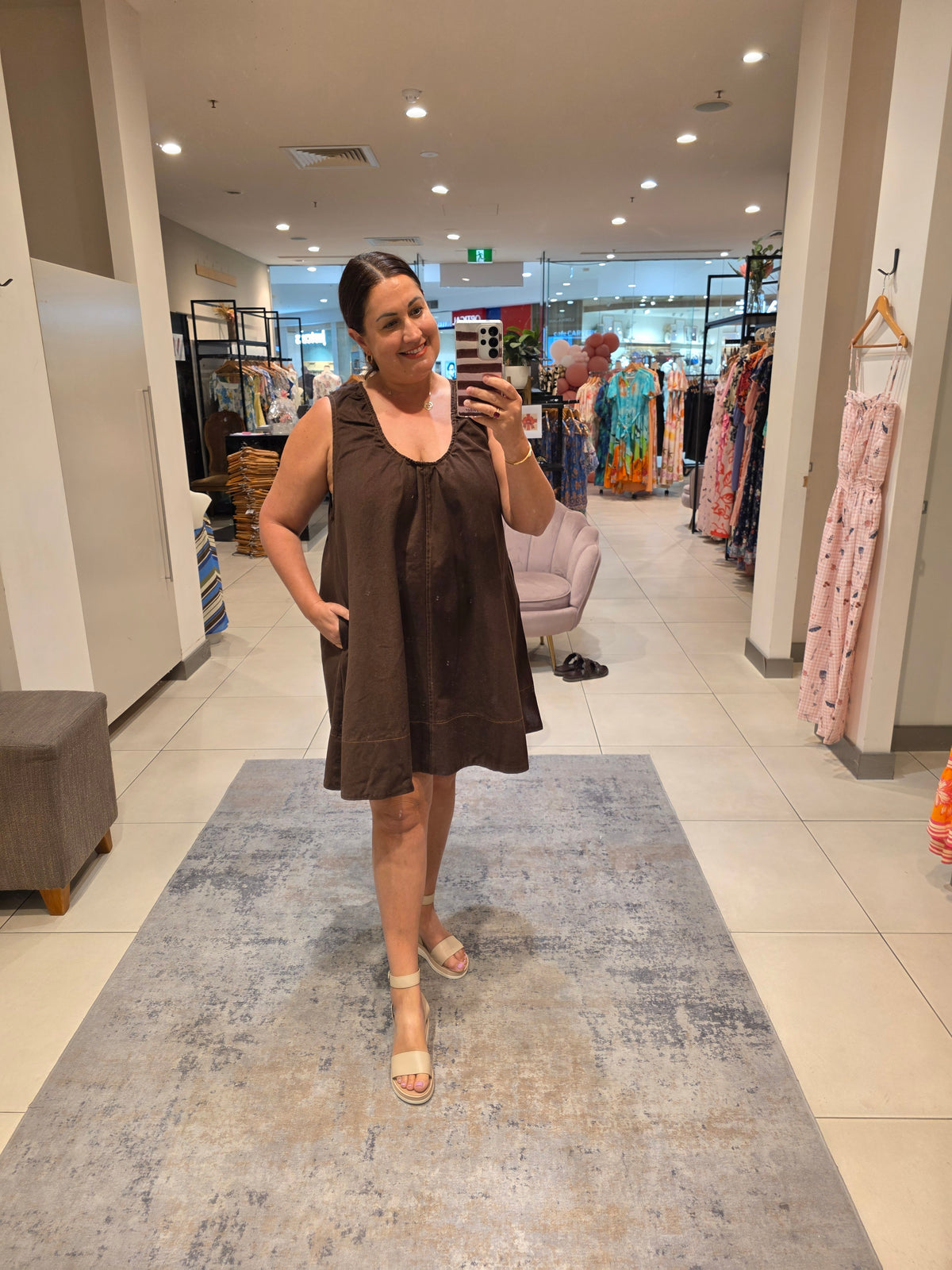 Jojo Dress Chocolate