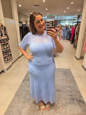 Kali Dress Blue