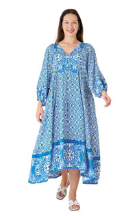 Eliana Dress Persian Blue