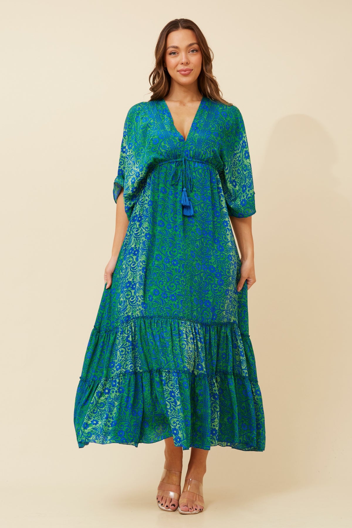 Helene Dress Green