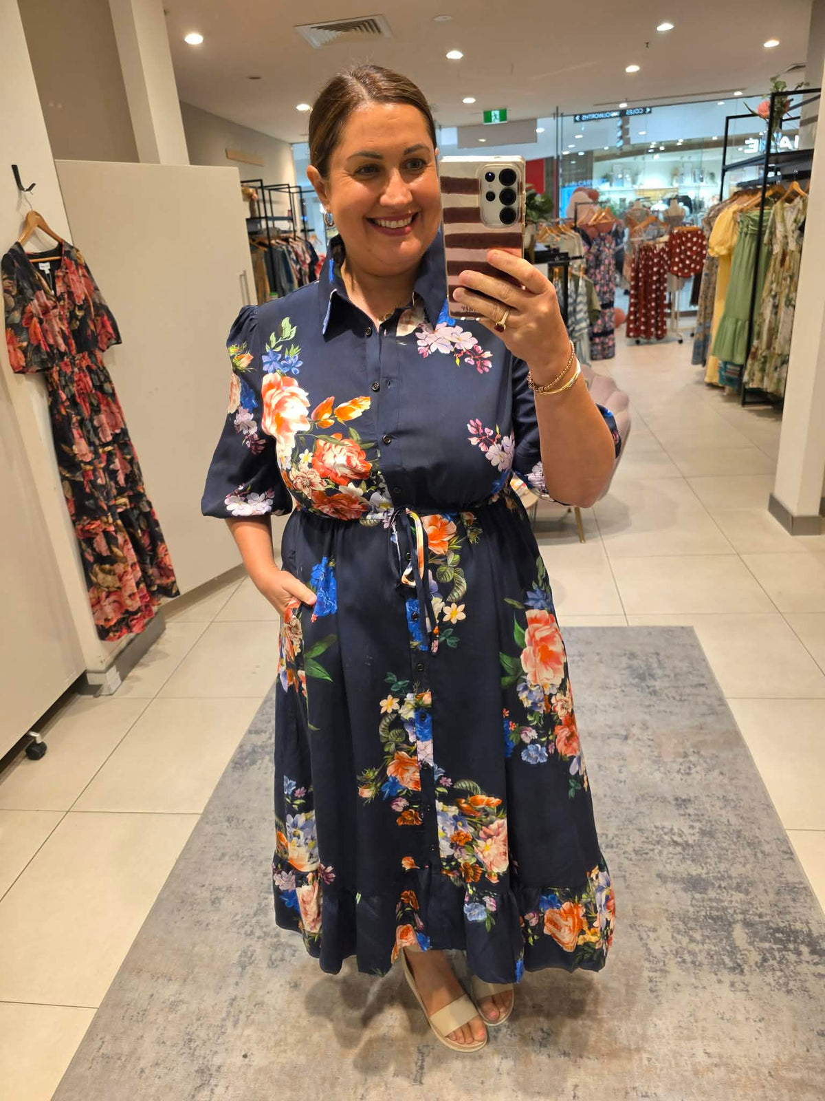 Tilley Dress Navy