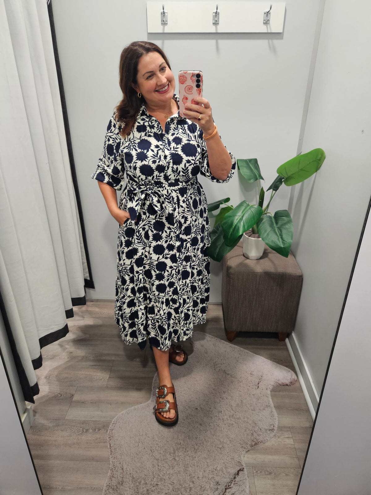 Avija Dress Navy