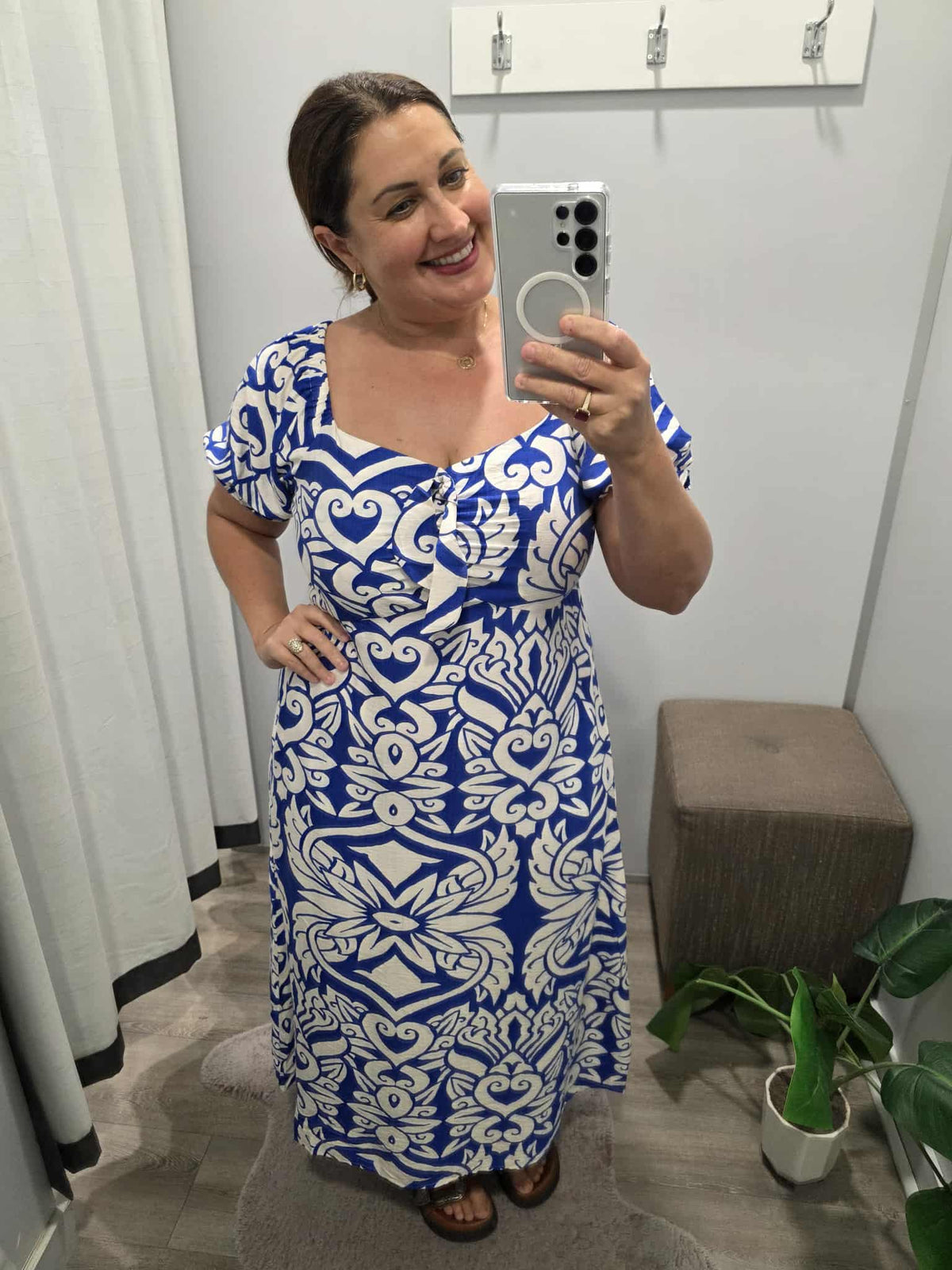 Anna Dress Cobalt
