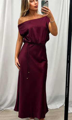 Kacie Dress Wine