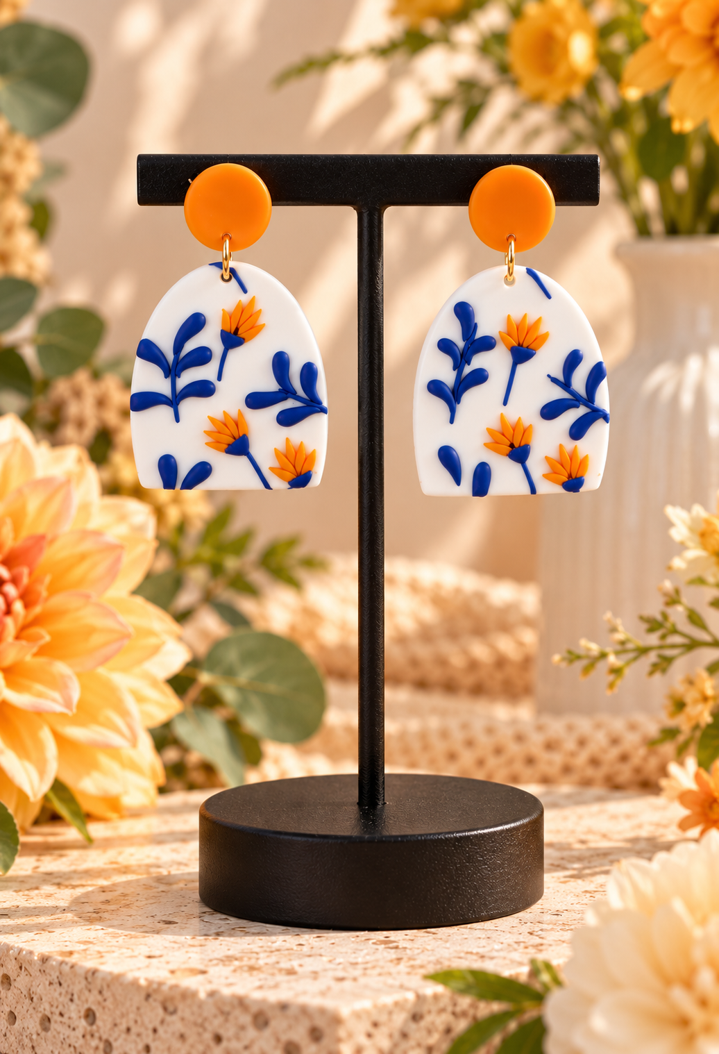 Maisie Earrings Orange