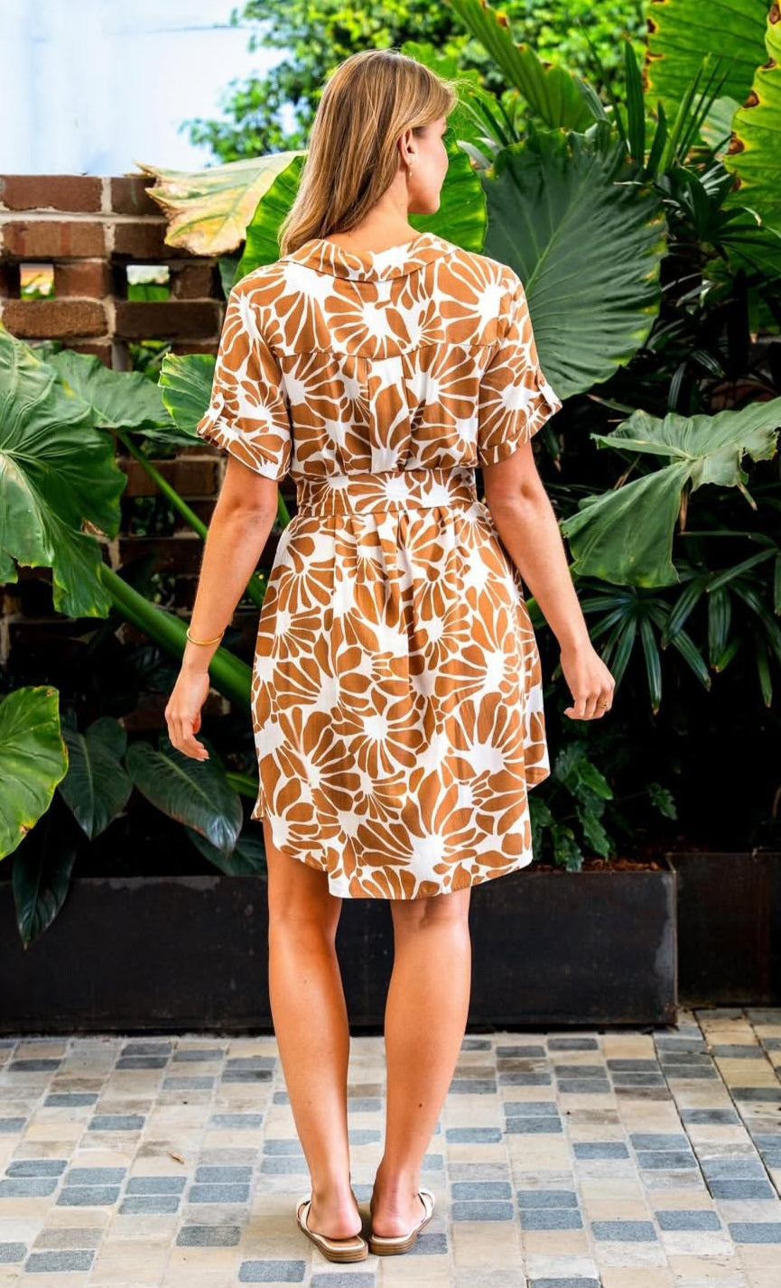 Cherie Dress Mustard