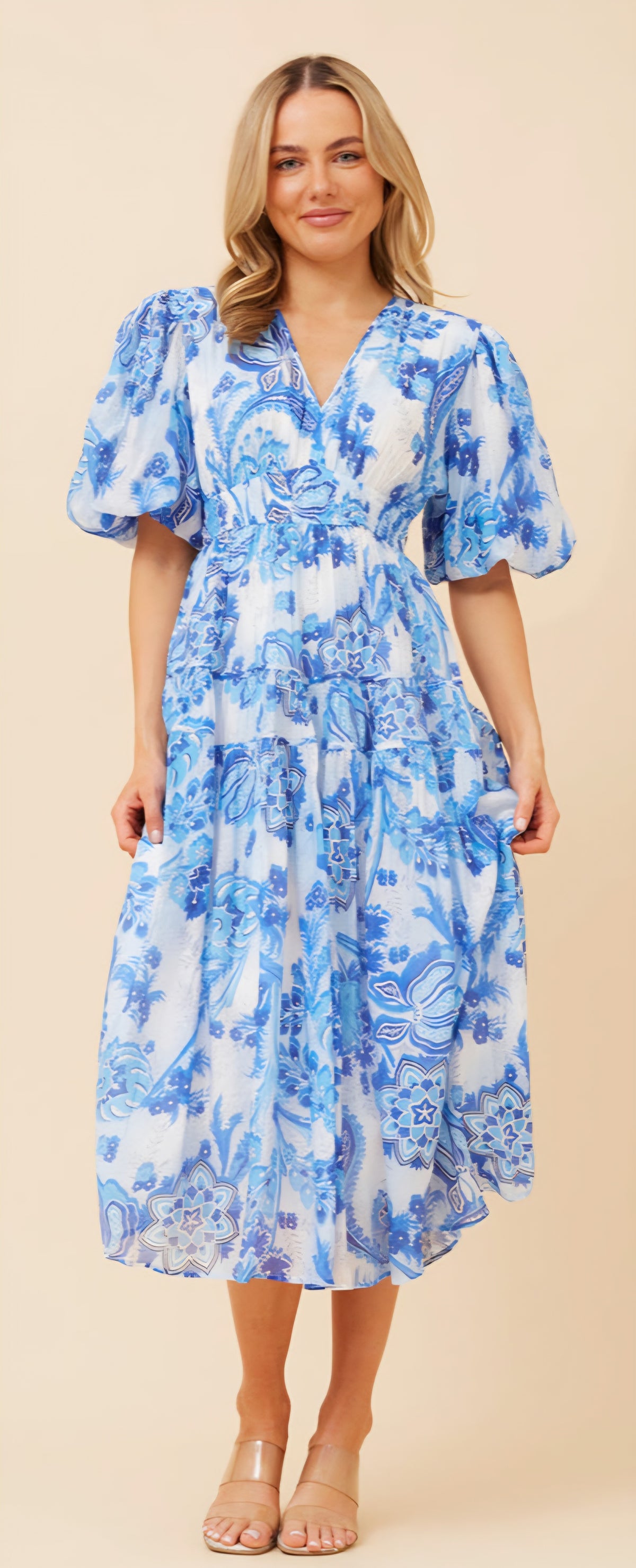 Briana Dress Cobalt
