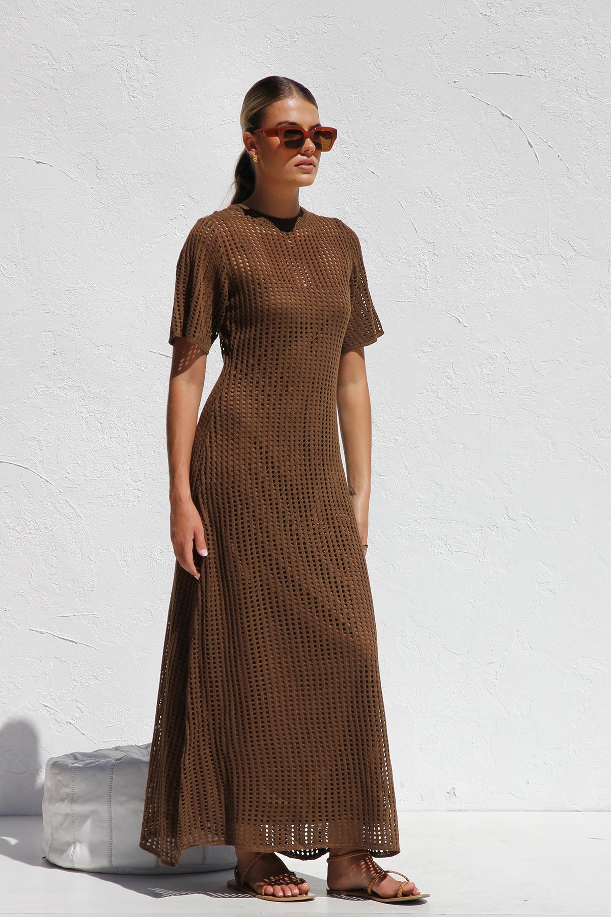 Kali Dress Brown