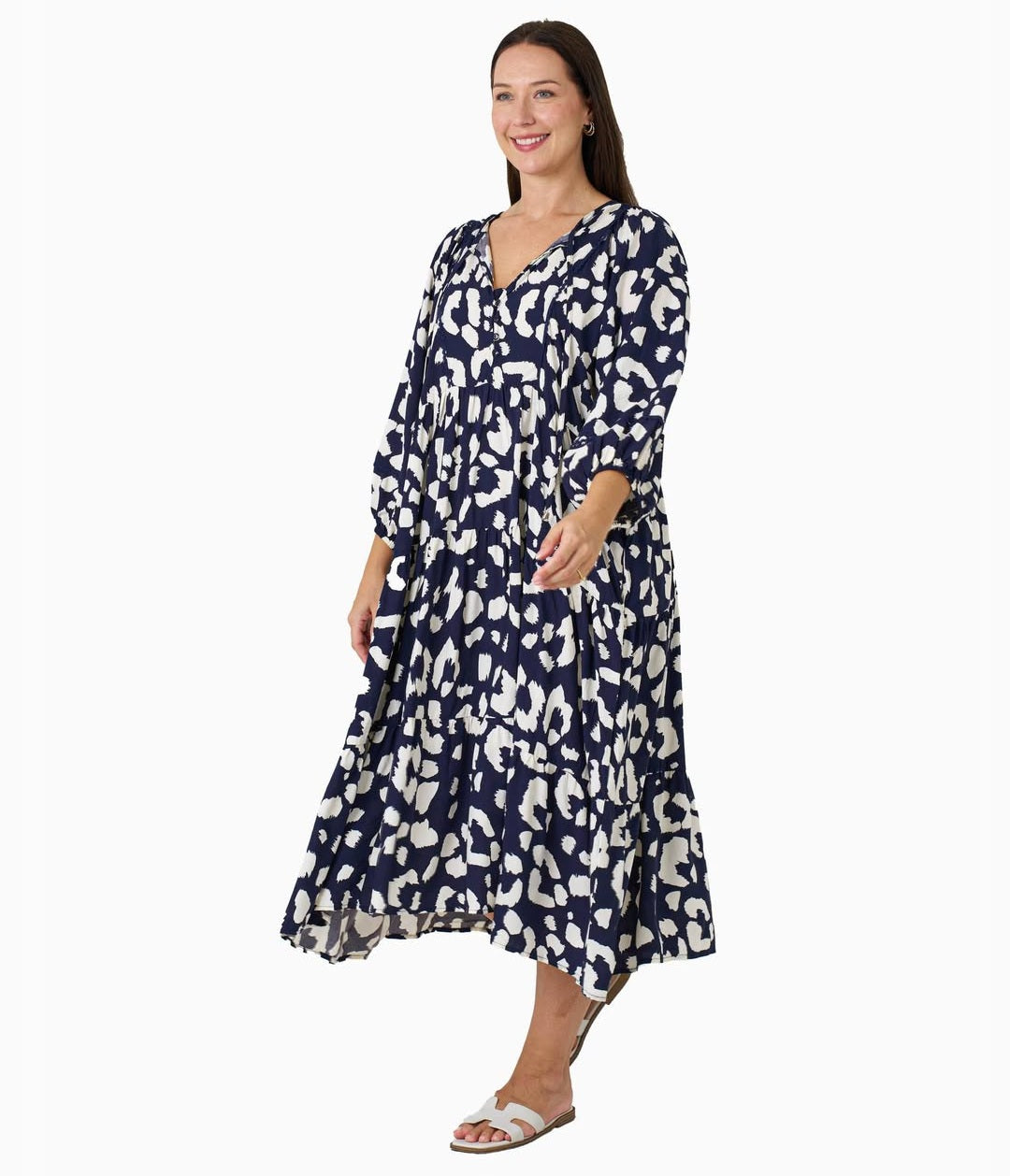 Eliana Dress Indigo