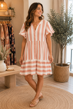 Arden Dress Pink