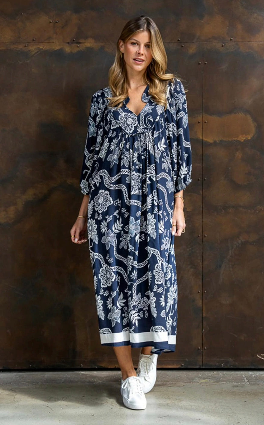 Neisha Dress Navy