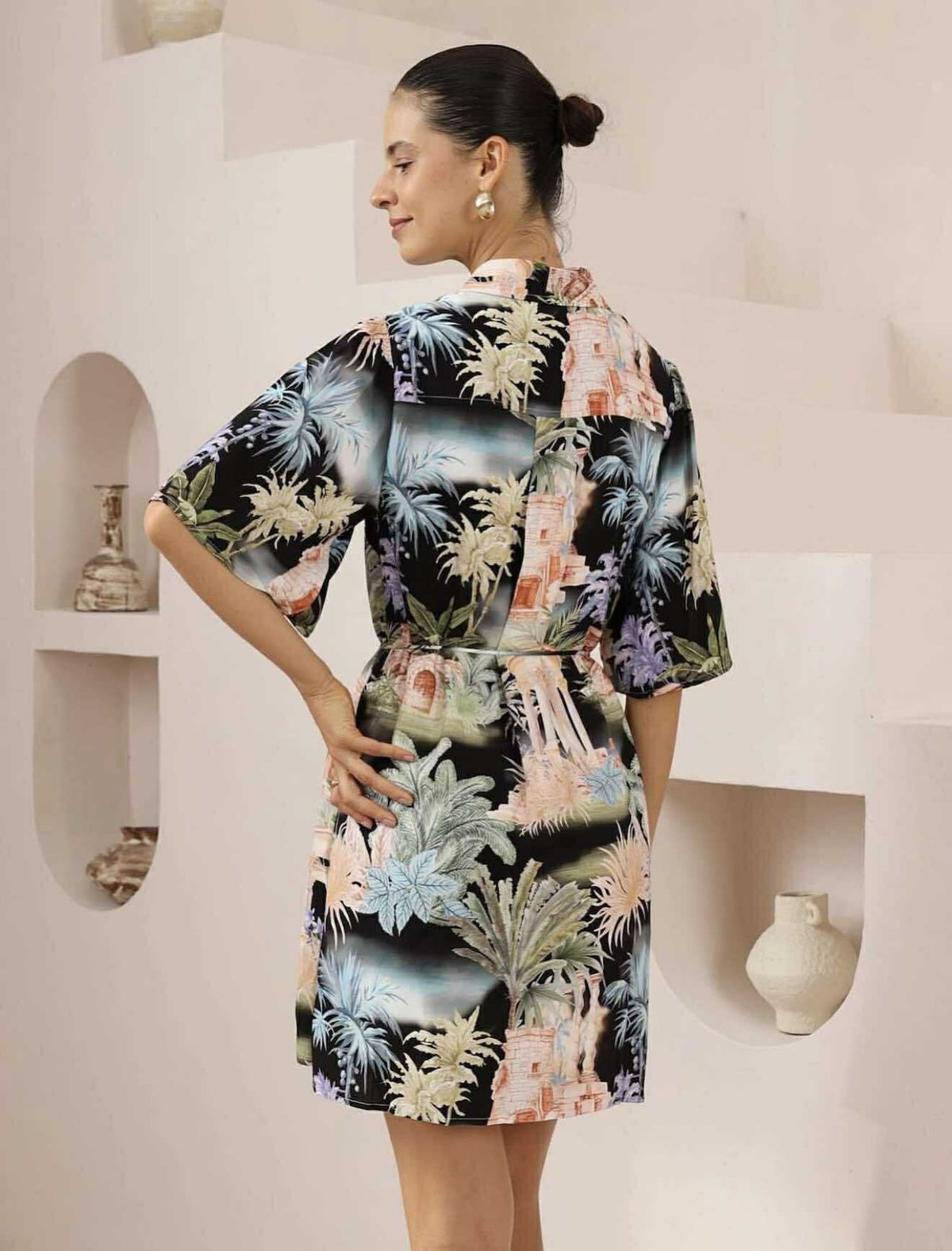 Tara Palm Dress