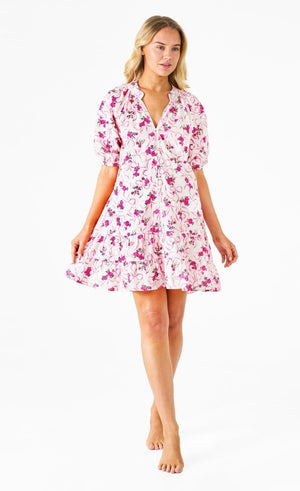 Sasha Dress Pink Floral