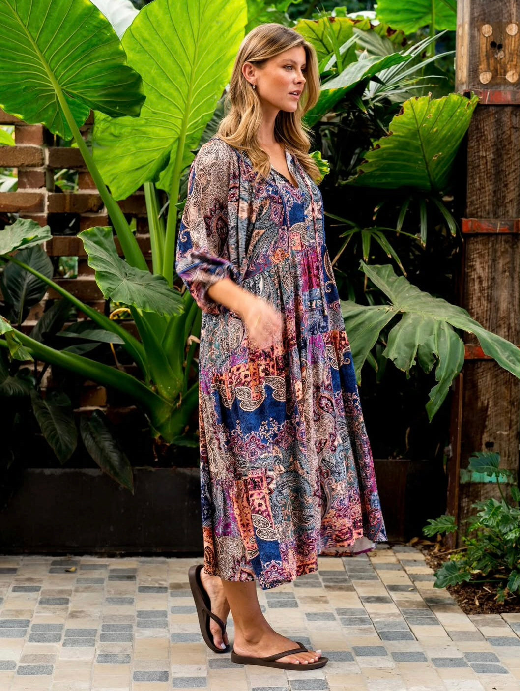 Eliana Dress Paisley