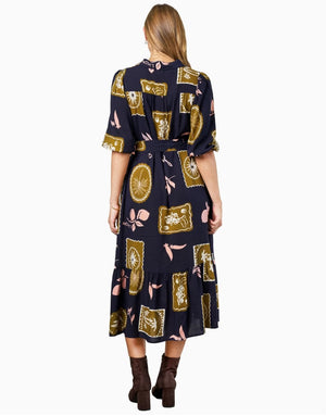 Avija Dress Navy