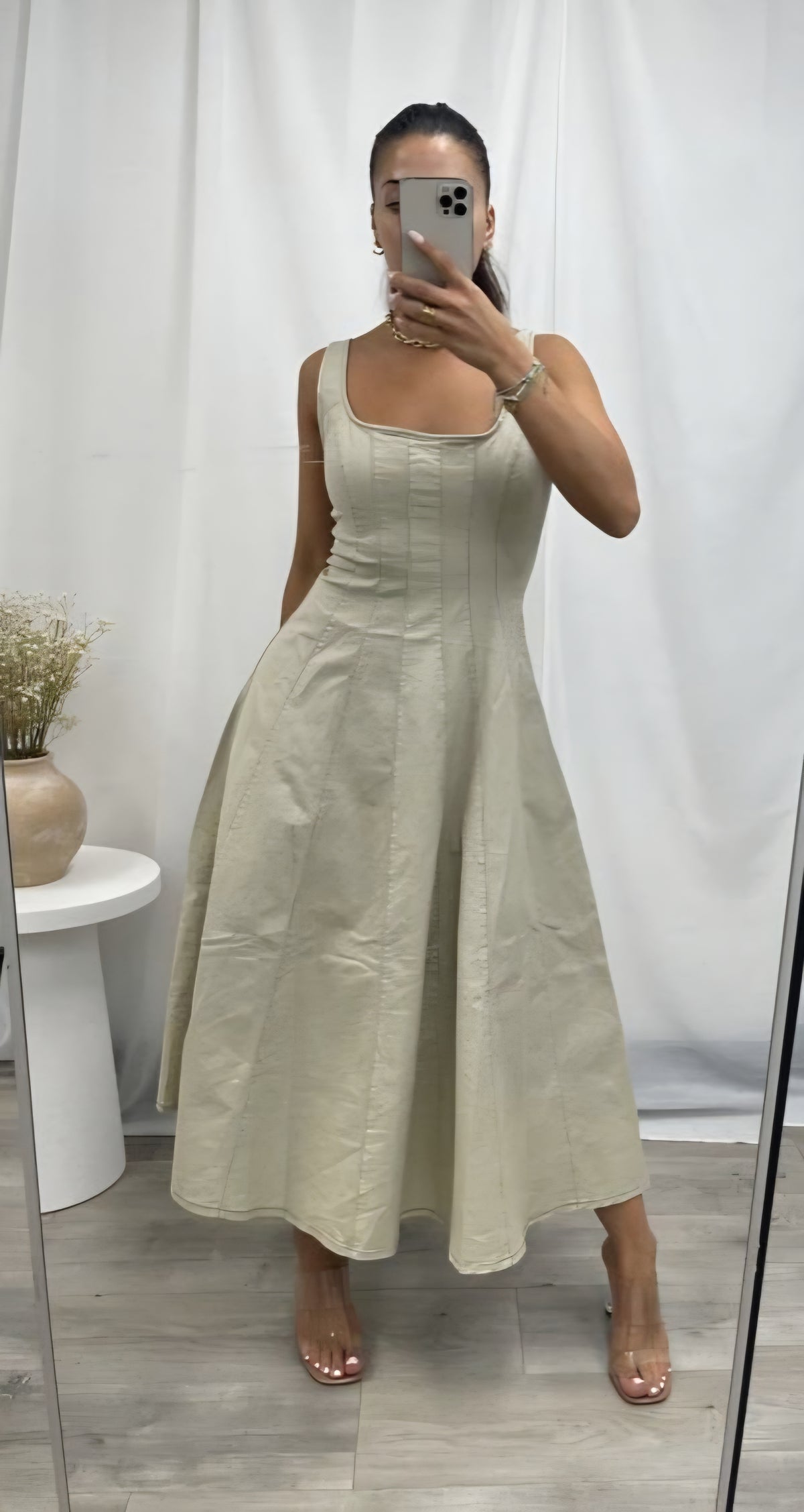 Adrienne Dress Sand