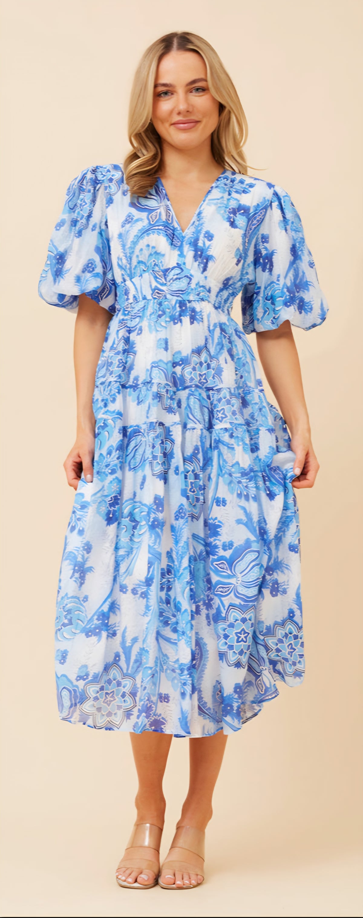 Briana Dress Cobalt